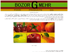 Tablet Screenshot of bozorgmehr-co.com